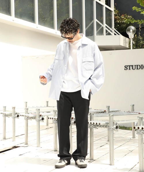 THEE（シー）の「【THEE】アンビバレント / DR-SH-04-A（シャツ/ブラウス・メンズ・サックスブルー・1/2）」の6枚目の写真