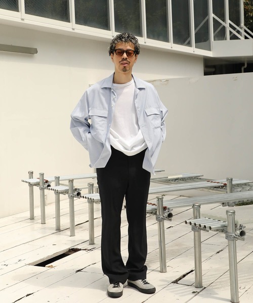 THEE（シー）の「【THEE】アンビバレント / DR-SH-04-A（シャツ/ブラウス・メンズ・サックスブルー・1/2）」の5枚目の写真