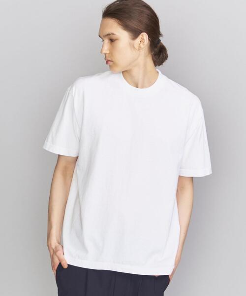 BEAUTY&YOUTH UNITED ARROWS（ビューティーアンドユースユナイテッドアローズ）の「＜MINE＞ USA 6.5 TEE/Tシャツ ：（Tシャツ/カットソー・メンズ・ホワイト・MEDIUM/SMALL/LARGE/X-LARGE）」の5枚目の写真