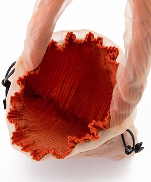 CONTROL FREAK / CTFK（コントロールフリーク）の「CONTROL FREAK（コントロールフリーク）プリーツワンショルダーバッグ（ショルダーバッグ・レディース・オレンジ/カーキ/ブラウン/ブラック・FREE）」の11枚目の写真