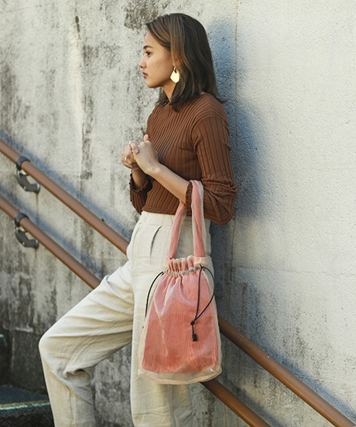 CONTROL FREAK / CTFK（コントロールフリーク）の「CONTROL FREAK（コントロールフリーク）プリーツワンショルダーバッグ（ショルダーバッグ・レディース・オレンジ/カーキ/ブラウン/ブラック・FREE）」の13枚目の写真