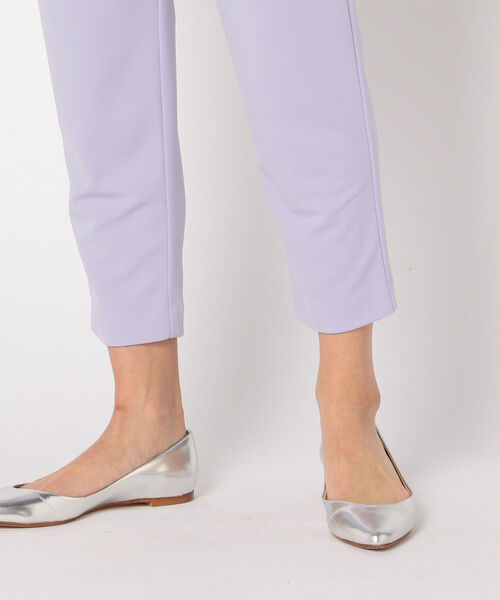 NOLLEY’S(ノーリーズ)の「タックテーパードパンツ(その他パンツ・レディース・ブラック/ベージュ/ラベンダー・38/36/34)」の10枚目の写真