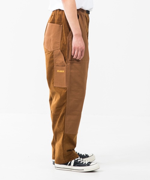 【XLARGE✕GRAMICCI】ブラウン コーデュロイペインター パンツ XL XLARGE✕GRAMICCI】ブラウン コーデュロイペインター パンツ XL