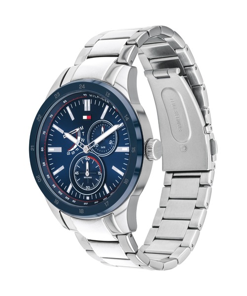 TOMMY HILFIGER（トミーヒルフィガー）の「【TOMMY HILFIGER】トミーヒルフィガー AUSTIN 腕時計 マルチファンクション クォーツ（アナログ腕時計・メンズ・ブラック/ブルー・FREE）」の6枚目の写真