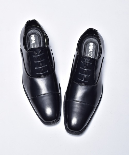 MM/ONE（エムエムワン）の「ストレートチップ 内羽根 ビジネスシューズ / 防滑ソール（ドレスシューズ・メンズ・ブラック/ブラウン・43/44/45/41/40/42/46）」の5枚目の写真