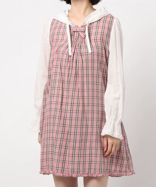 Chelsea ピンクハウスチェルシー のファッション ワンピース チェック ローンワンピース ワンピース Pinkhouse Pinkhouse セール