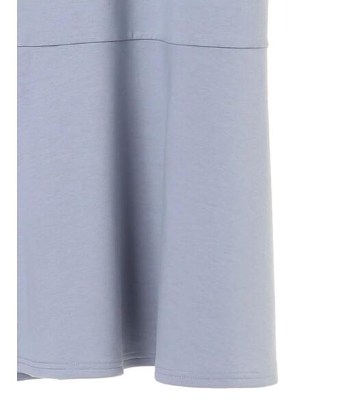 RAY CASSIN FAVORI（レイカズンフェバリ）の「・RAY CASSIN FAVORI 　ネオプレーンラッフルワンピース＊（ワンピース・レディース・ブラック/グレイッシュベージュ/ブルー/ラベンダー・FREE）」の17枚目の写真