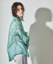 PUBLIC TOKYO | 【WEB限定】バンドカラーシアーシャツ(シャツ/ブラウス)