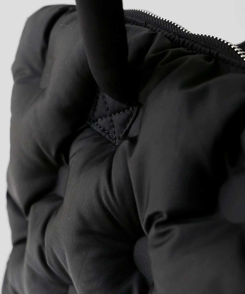 antiqua（アンティカ）の「ボンディングボストンショルダーバッグ（ショルダーバッグ・レディース・ブラック/カーキ・FREE）」の5枚目の写真