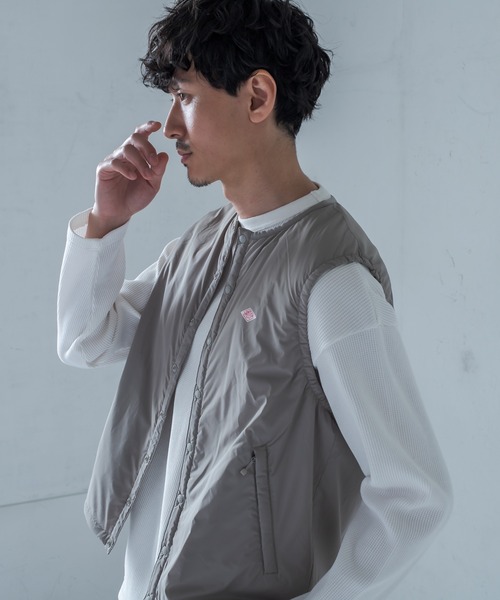 DANTON/ダントン　NYLON STRETCH TAFFETA INSULATION VEST/ナイロンストレッチタフタインサレーションベスト　42 DANTON（ダントン）の「:【DANTON/ダントン】 NYLON STRETCH