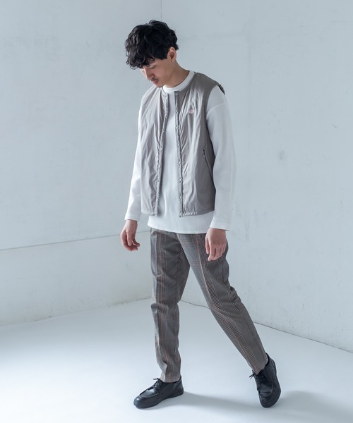 DANTON/ダントン　NYLON STRETCH TAFFETA INSULATION VEST/ナイロンストレッチタフタインサレーションベスト　42 DANTON（ダントン）の「:【DANTON/ダントン】 NYLON STRETCH