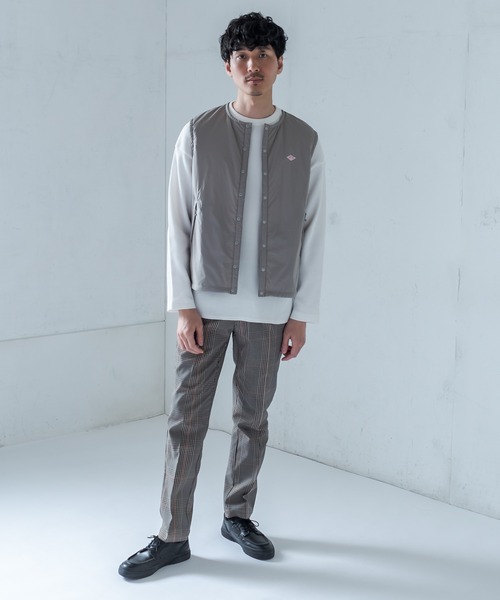 DANTON/ダントン　NYLON STRETCH TAFFETA INSULATION VEST/ナイロンストレッチタフタインサレーションベスト　42 DANTON（ダントン）の「:【DANTON/ダントン】 NYLON STRETCH
