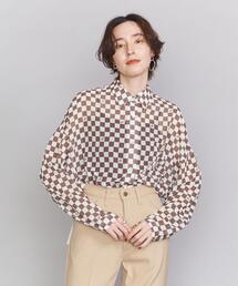 BEAUTY&YOUTH UNITED ARROWS | 【別注】＜STAND ALONE＞チェッカーフラッグロングスリーブシャツ(シャツ/ブラウス)