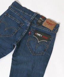 Levi's（リーバイス）の「Levi's/リーバイス PREMIUM505ストレッチレギュラーストレート ／ミッドインディゴ/ビックＥ（デニムパンツ・メンズ）」
