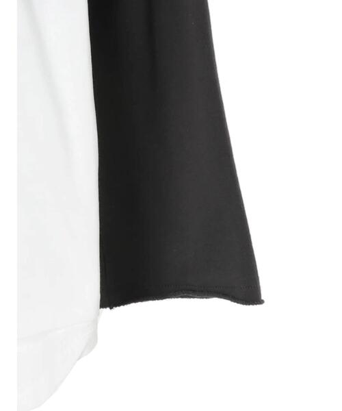 スウェット トップスｓｅｔショート丈裏毛クルーネック 裾ラウンドロンｔ スウェット Koe コエ のファッション