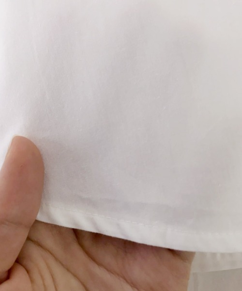 Pierrot（ピエロ）の「2wayレースアップシャツワンピース（シャツワンピース・レディース・ベージュ/ミント/オフホワイト・M）」の13枚目の写真