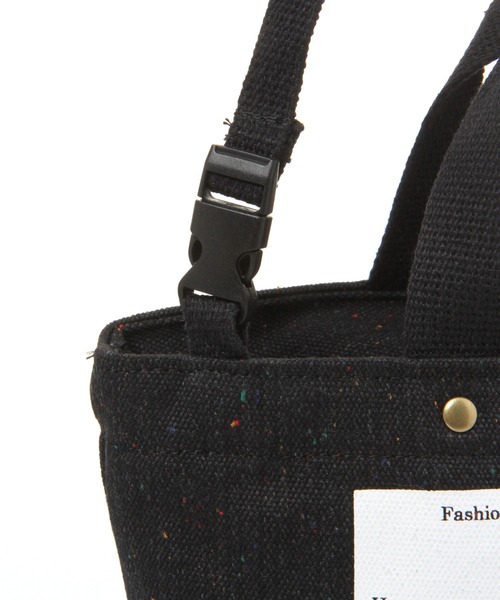 niko and...（ニコアンド）の「オリジナルリカバーニコロゴトートショルダーバッグ（トートバッグ・レディース・ホワイト/ブラック/グレー・0）」の10枚目の写真