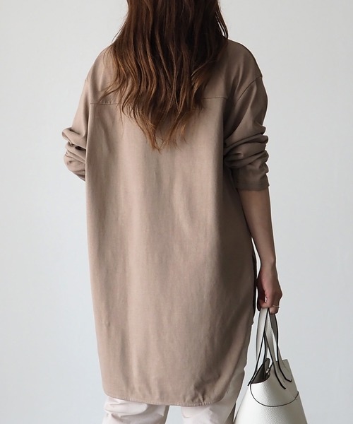 Riberry（リベリー）の「FAIRHOPE フットボールTシャツ/カレッジTシャツ（Tシャツ/カットソー・レディース・オフホワイト/スミクロ/モカ/ブルー/グリーン/ピンク/ホワイト×グリーン/ホワイト×ブラック・FREE）」の14枚目の写真