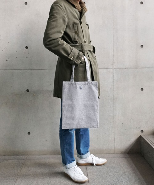 TOFF&LOADSTONE（トフアンドロードストーン）の「ソルト アンド ペッパー トート（エコバッグ/サブバッグ・メンズ・杢グレー・FREE）」の9枚目の写真