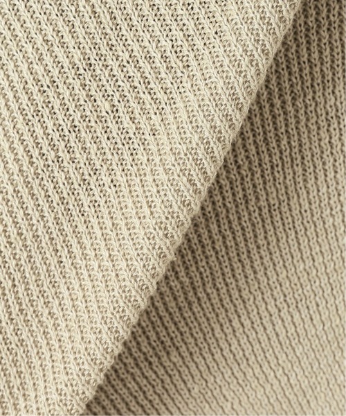 IENA（イエナ）の「LEUVEN LINEN カーディガン◆（カーディガン/ボレロ・レディース・モスグリーン/アイボリー/イエロー・FREE）」の11枚目の写真