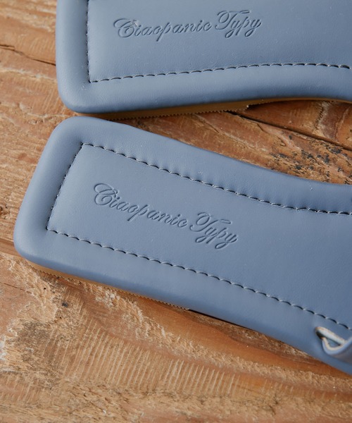 CIAOPANIC TYPY(チャオパニックティピー)の「スクエアトゥフラットサンダル(サンダル・レディース・ブラック/ブラウン/ゴールド/ブルー・38/36/37)」の8枚目の写真