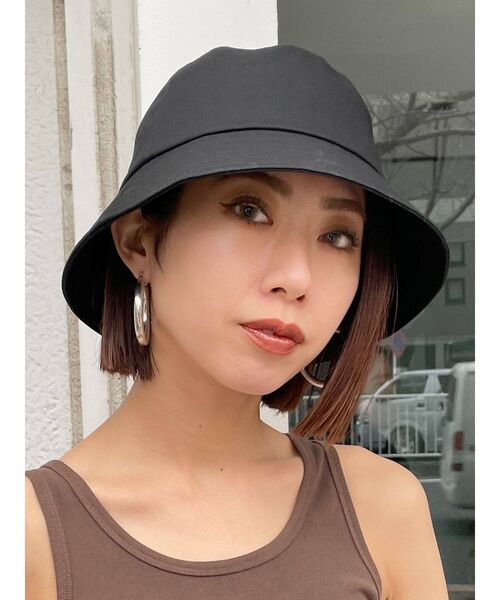 EMODA（エモダ）の「バケットハット（ハット・レディース・ブラック/その他・FREE）」の3枚目の写真