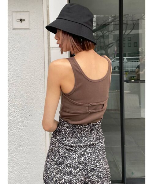 EMODA（エモダ）の「バケットハット（ハット・レディース・ブラック/その他・FREE）」の4枚目の写真