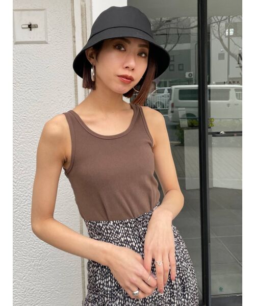 EMODA（エモダ）の「バケットハット（ハット・レディース・ブラック/その他・FREE）」の5枚目の写真