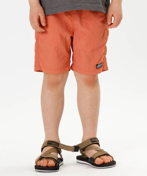 F.O.KIDS（エフオーキッズ）の「ウエストコードハーフパンツ 5分丈_撥水（その他パンツ・キッズ・ブルー/グレー/オレンジ/イエロー/レインボー/グリーン/チャコール/ベージュ・100/95/90/80/140/110/130/120）」の7枚目の写真