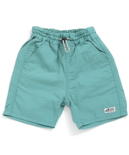 F.O.KIDS（エフオーキッズ）の「ウエストコードハーフパンツ 5分丈_撥水（その他パンツ・キッズ・ブルー/グレー/オレンジ/イエロー/レインボー/グリーン/チャコール/ベージュ・100/95/90/80/140/110/130/120）」の5枚目の写真