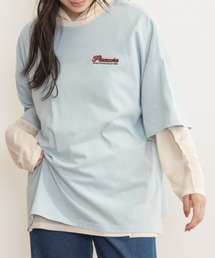 Mysa&Liina | BACKプリントBIGT(Tシャツ/カットソー)