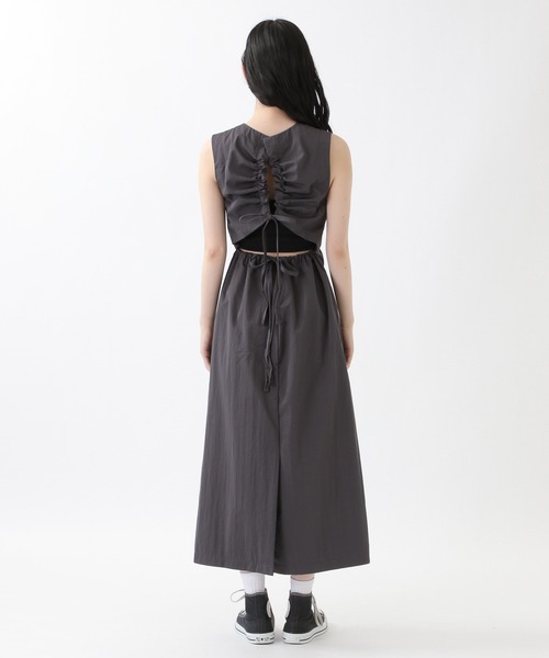 3 3field ワンピース ドレス ワンピース ワンピース Aland エーランド のファッション Trip Backデザインノースリーブワンピース