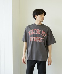 【VIBGYOR BY AS】カレッジプリントTEE(RE)