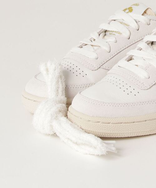 Reebok（リーボック）の「Danielle Guizio クラブシー / Danielle Guizio Club C 85 Shoes（スニーカー・メンズ・オフホワイト・23.0cm/27.0cm/24.0cm/23.5cm/26.0cm/25.5cm/26.5cm/24.5cm/25.0cm）」の11枚目の写真