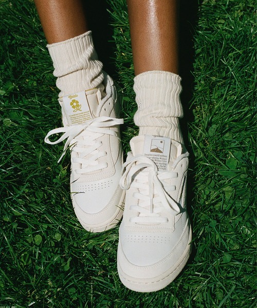 Reebok（リーボック）の「Danielle Guizio クラブシー / Danielle Guizio Club C 85 Shoes（スニーカー・メンズ・オフホワイト・23.0cm/27.0cm/24.0cm/23.5cm/26.0cm/25.5cm/26.5cm/24.5cm/25.0cm）」の18枚目の写真