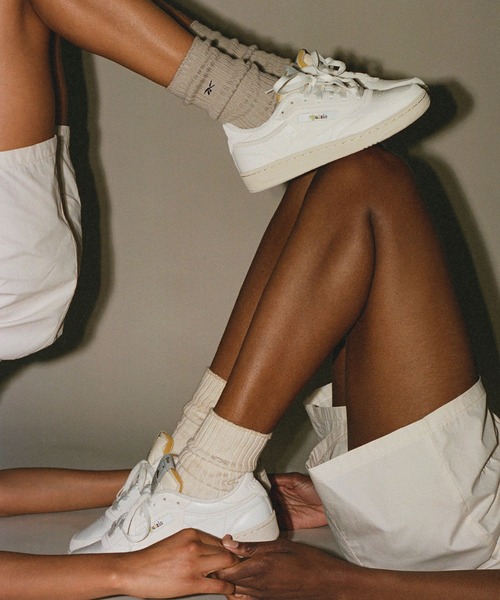 Reebok（リーボック）の「Danielle Guizio クラブシー / Danielle Guizio Club C 85 Shoes（スニーカー・メンズ・オフホワイト・23.0cm/27.0cm/24.0cm/23.5cm/26.0cm/25.5cm/26.5cm/24.5cm/25.0cm）」の12枚目の写真