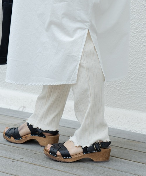 PUAL CE CIN（ピュアルセシン）の「【Du noir】タイプライター比翼ワンピース（ワンピース・レディース・ホワイト/ブラック/グレー・FREE）」の8枚目の写真