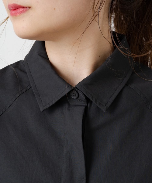 PUAL CE CIN（ピュアルセシン）の「【Du noir】タイプライター比翼ワンピース（ワンピース・レディース・ホワイト/ブラック/グレー・FREE）」の14枚目の写真