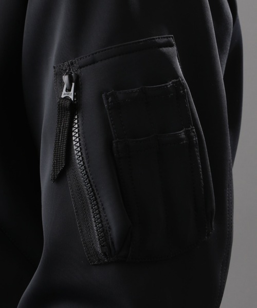 AVIREX(アヴィレックス)の「【AVIREX FLYER’S】エムエーワン / MA-1 AF /アヴィレックス / AVIREX(MA-1・メンズ・ブラック/グレー・MEDIUM/LARGE/X-LARGE/XX-LARGE)」の6枚目の写真