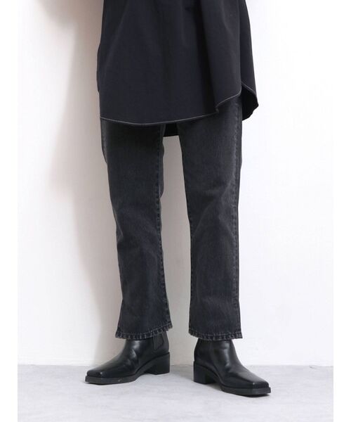 Ungrid（アングリッド）の「スリットストレートデニム（デニムパンツ・レディース・ブラック/ブルー・25inch/26inch/24inch）」の22枚目の写真