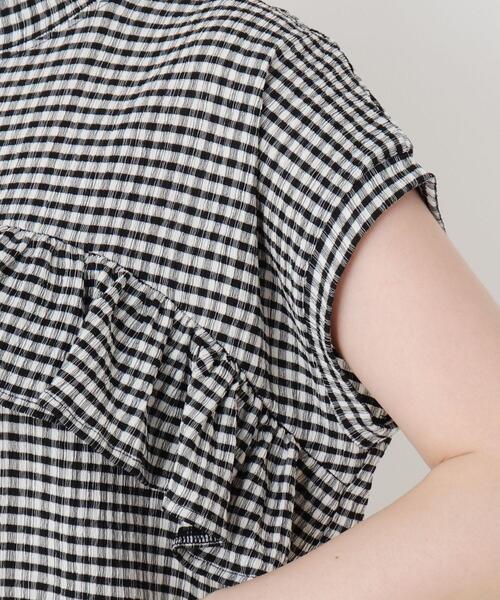 DRESKIP(ドレスキップ)の「◆ティアードフリル楊柳風プルオーバー(Tシャツ/カットソー・レディース・ブラック/オフホワイト/ベージュ系その他2/ブラック系1・02/03)」の8枚目の写真