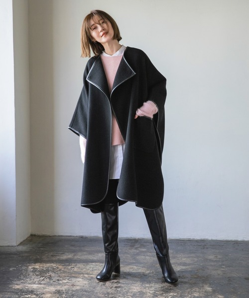 theory ポンチョコート ESSENTIAL COAT | Theory luxe（セオリーリュクス）公式通販サイト