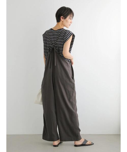 セール】リネンブレンドサロペット（サロペット/オーバーオール