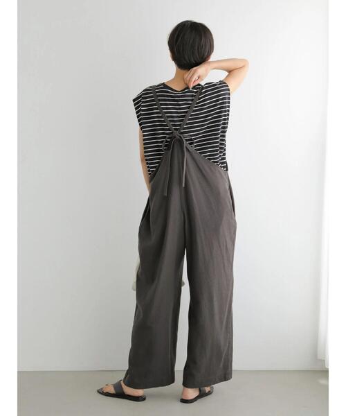 miho umezawa リネンサロペット miho umezawa リネンサロペット | MONDAY STORE