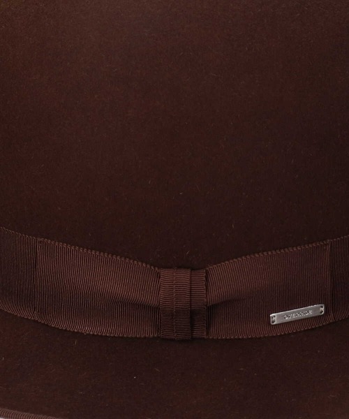 OVERRIDE(オーバーライド)の「OVERRIDE FELT OPEN CROWN(ハット・メンズ・ブラウン/ブラック・58cm)」の22枚目の写真