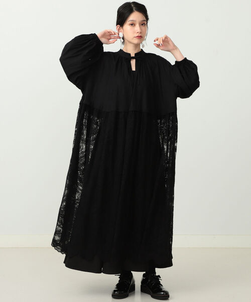 「CAROLINA GLASER」 半袖ブラウス「Ayaコラボ」 - ブラック レディース CAROLINA GLASER 「CAROLINA GLASER」 半袖ブラウス「Ayaコラボ
