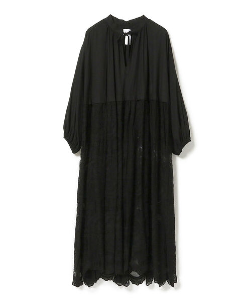 CAROLINA GLASER（カロリナ グレイサー）の「Aya × CAROLINA GLASER / レース ロングブラウス（シャツ/ブラウス・レディース・ホワイト/ブラック・ONE SIZE）」の7枚目の写真