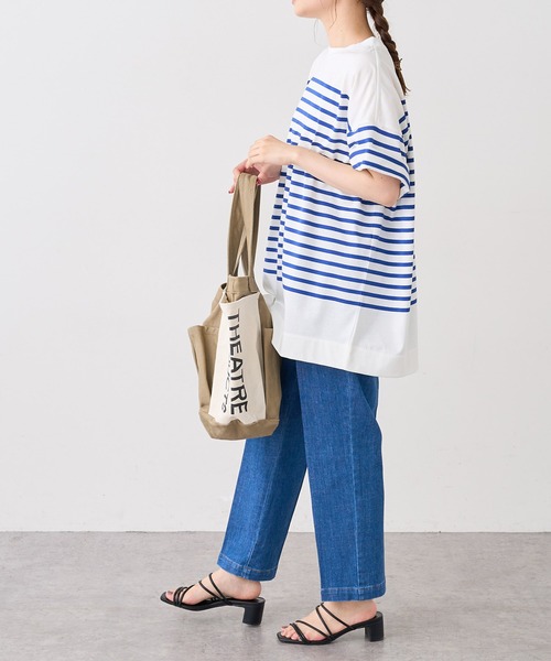 PUAL CE CIN（ピュアルセシン）の「【Du noir】JAPAN MADEセンタープレスデニムパンツ（デニムパンツ・レディース・ブラック/インディゴブルー/ブルー・FREE）」の15枚目の写真