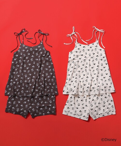 AG by aquagirl(エージーバイアクアガール)の「◆【ミッキー&フレンズ】総柄パジャマショートパンツ 限定アイテム(その他パンツ・レディース・オフホワイト/ガンメタ・38)」の7枚目の写真
