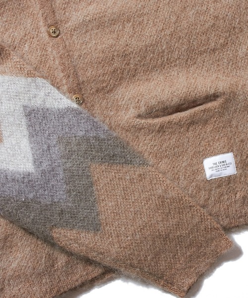 CRIMIE（クライミー）の「MOHAIR JACQUARD KNIT（カーディガン